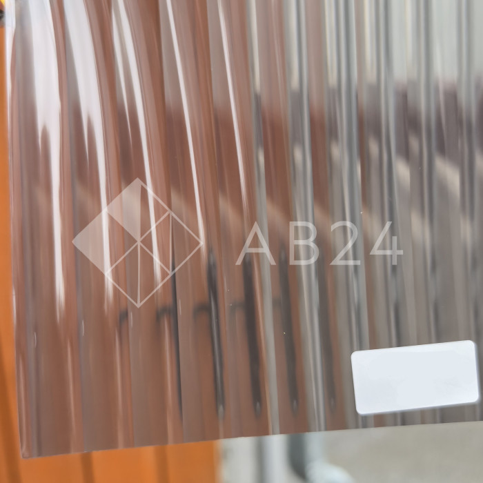 Декоративная пленка MORU графит прозрачный 152х500 см, шаг 12 мм