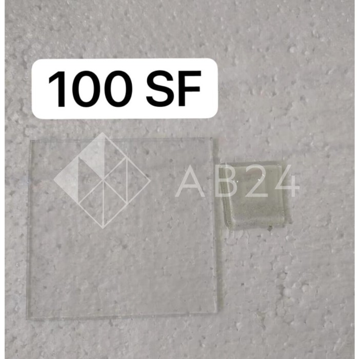 Стекло для фьюзинга 100SF (Китай), целый лист - 96 х 78 см.