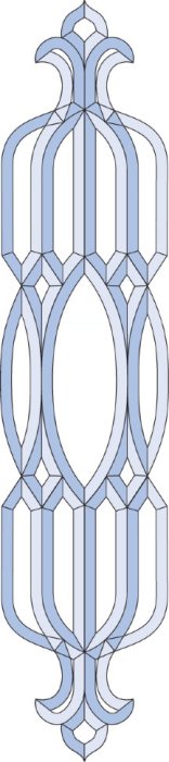 Бевелс AV335 (21 элемент) 321 х 1443 мм