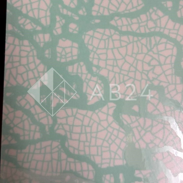 Витражная пленка Decra Glow DG296 с эффектом "сахары" (RSF 753)