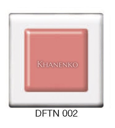 Фьюзинг квадрат DFTN 002 цвета прозрачно-бордового, 6 см