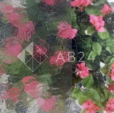 Декоративная витражная пленка 014 Clear Minster