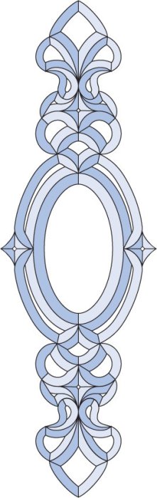 Бевелс AV336 (29 элементов) 302 х 957 мм