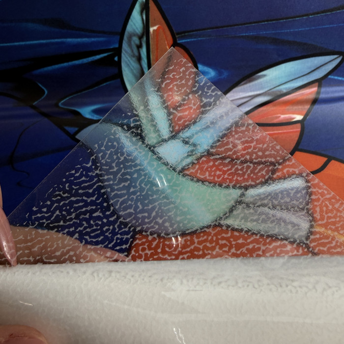 Витражная пленка Decra Glow DG322 с эффектом "замши"