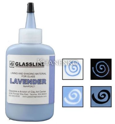 Краска для фьюзинга GlassLine, лавандовая (LAVENDER), 56 г