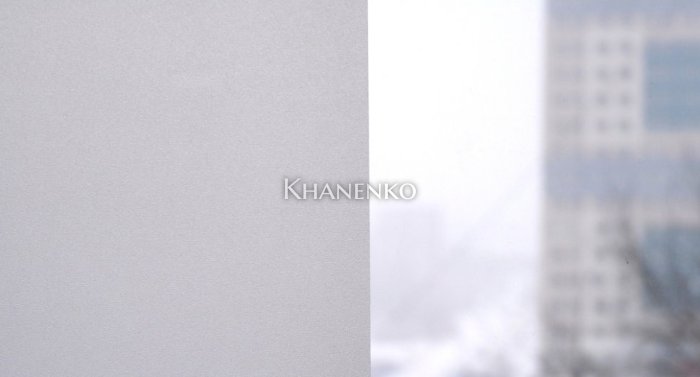 Декоративная витражная пленка Sparks White Crystal (эффект морозных искр)