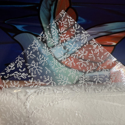 Витражная пленка Decra Glow DG324 с эффектом "ситца"