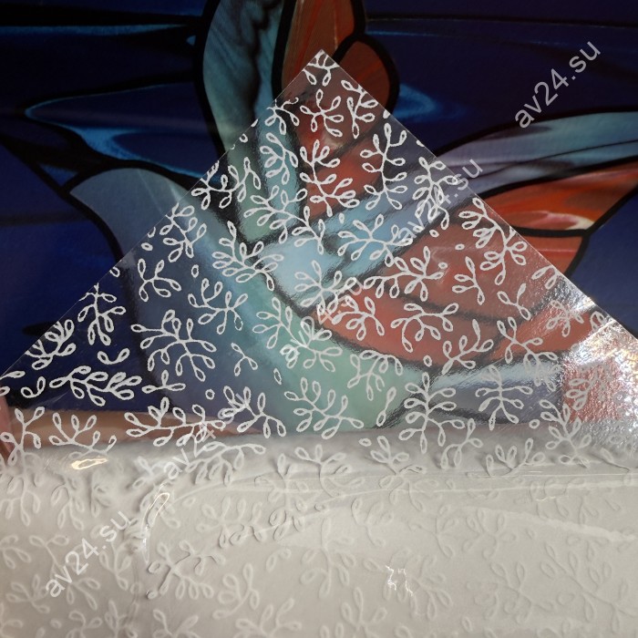 Витражная пленка Decra Glow DG324 с эффектом "ситца"