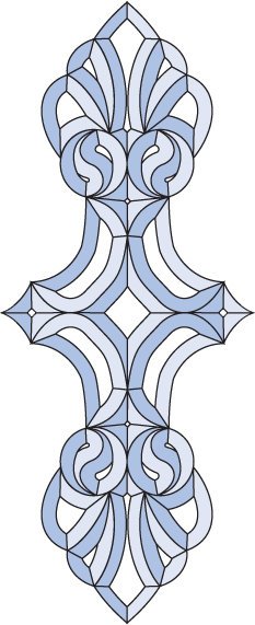 Бевелс AV339 (27 элементов) 257 х 640 мм