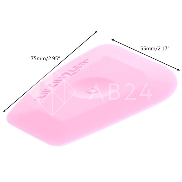 Мини-скребок розовый АртВитраж24