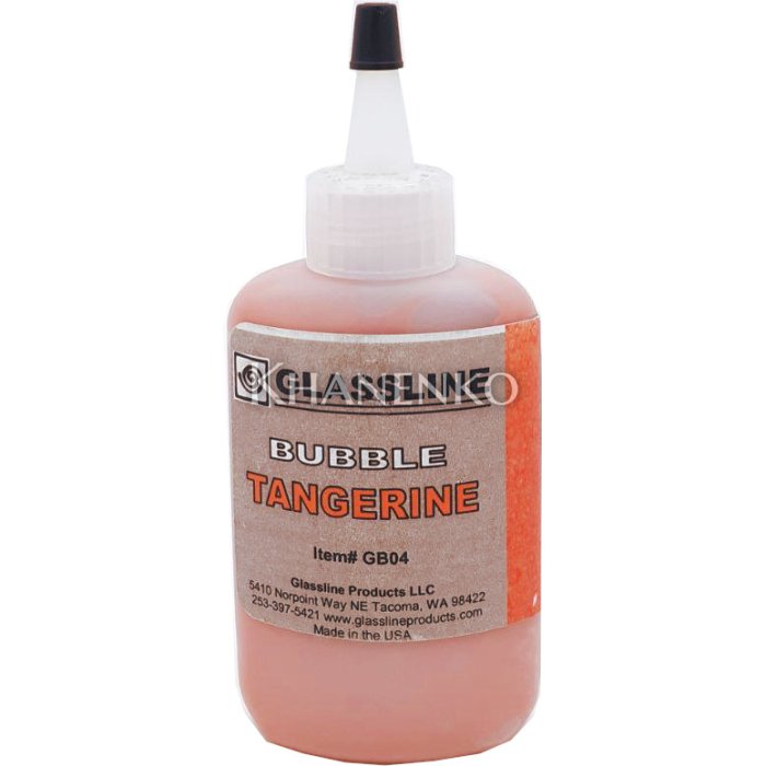Краска для фьюзинга GlassLine эффект пузырей, мандариновый (BUBBLE TANGERINE) 56 г