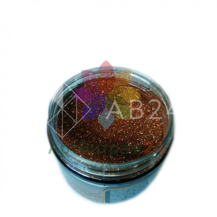 Глиттер (блестки) бронза 60 г