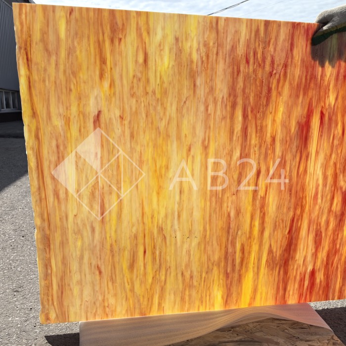 Стекло витражное AV 6066-81S, целый лист - 78 х 96 cм.