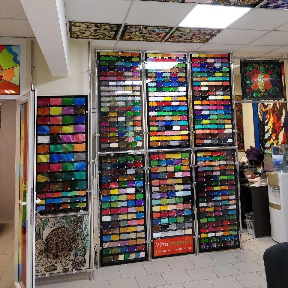 Материалы и оборудование для изготовления витражей и декорирования стекла